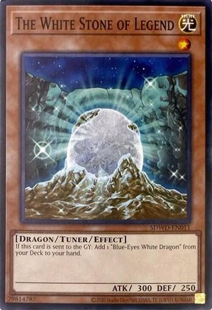 The White Stone of Legend (Unlimited Misprint) - SDWD-EN011 - Common - Unlimited