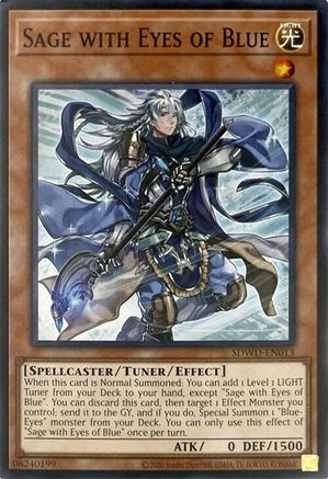 Sage with Eyes of Blue (Unlimited Misprint) - SDWD-EN013 - Common - Unlimited