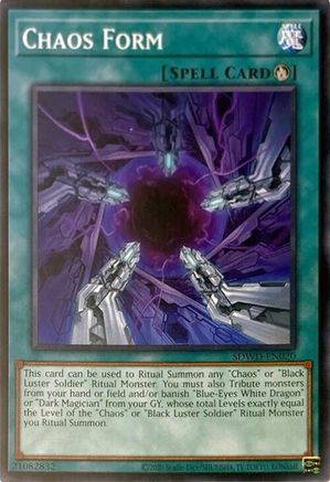 Chaos Form (Unlimited Misprint) - SDWD-EN020 - Common - Unlimited
