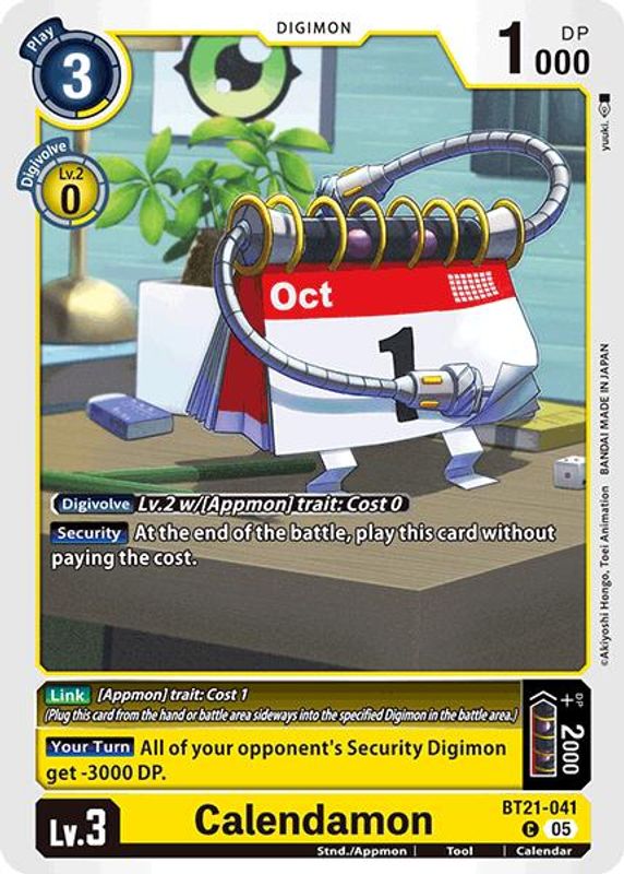Calendamon - BT21-041 - Common