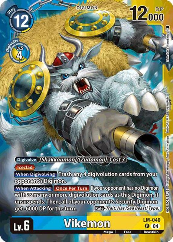 Vikemon (Limited Card Pack) - LM-040 - Promo