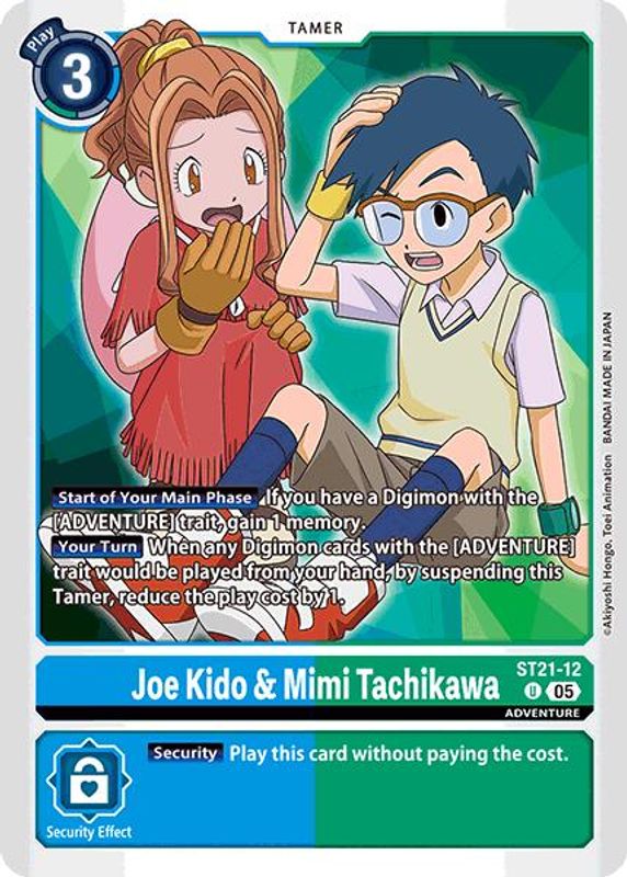 Joe Kido & Mimi Tachikawa - ST21-12 - Uncommon