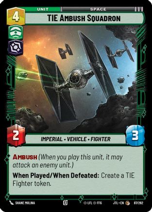 TIE Ambush Squadron - 087/262 - Common