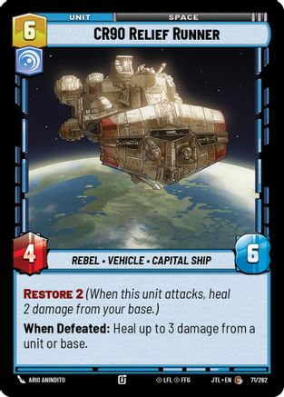 CR90 Relief Runner - 071/262 - Common