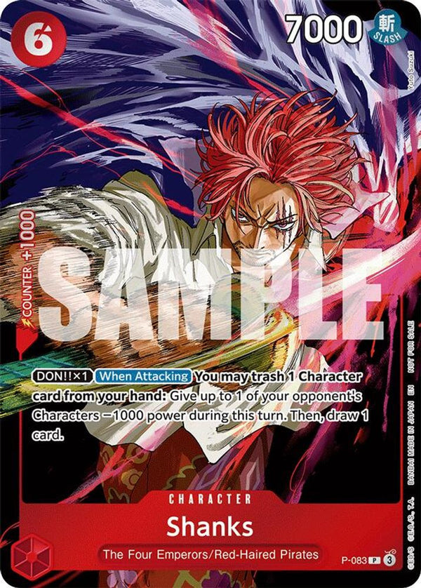 Shanks (Event Pack Vol. 6) - P-083 - Promo
