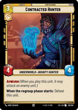 Contracted Hunter - 216/262 - Uncommon