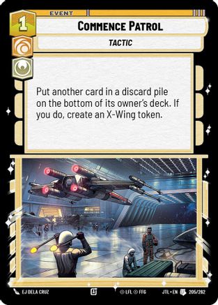 Commence Patrol - 205/262 - Uncommon