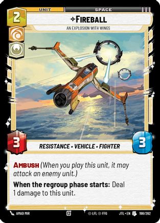 Fireball - An Explosion With Wings - 198/262 - Uncommon