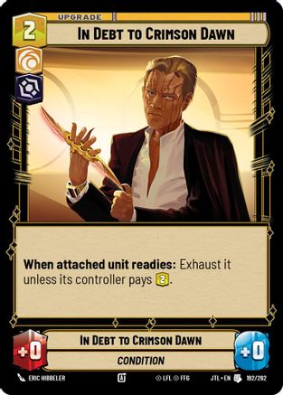 In Debt to Crimson Dawn - 192/262 - Uncommon