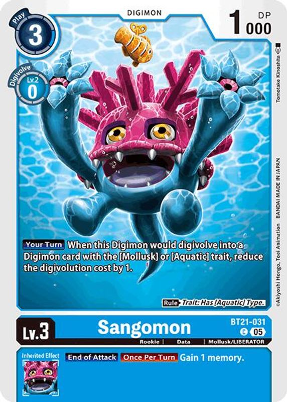 Sangomon - BT21-031 - Common