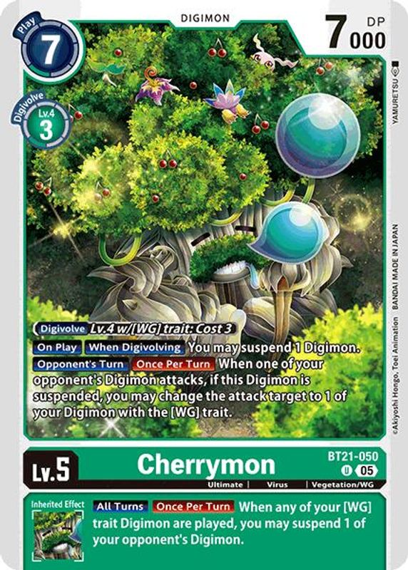Cherrymon - BT21-050 - Uncommon