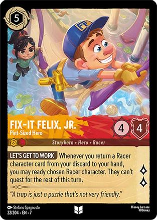 Fix-It Felix, Jr. (Pint-Sized Hero) - 22/204 - Uncommon