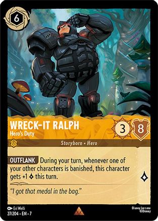Wreck It Ralph (Hero's Duty) - 27/204 - Rare