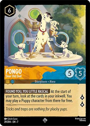 Pongo (Dear Old Dad) - 29/204 - Super Rare