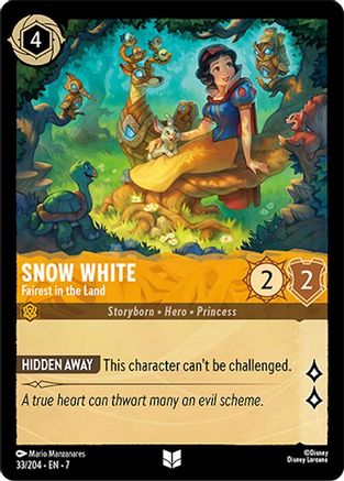 Snow White (Fairest in the Land) - 33/204 - Uncommon