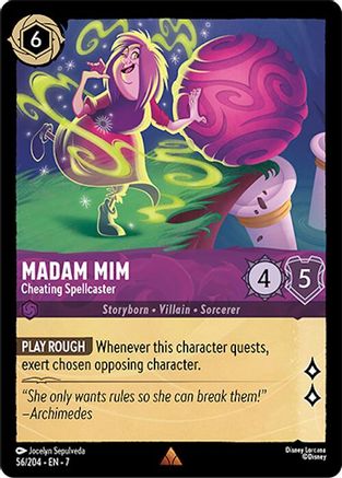 Madam Mim (Cheating Spellcaster) - 56/204 - Rare
