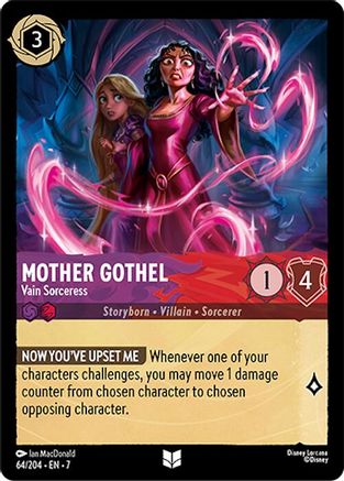 Mother Gothel (Vain Sorceress) - 64/204 - Uncommon
