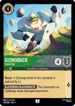 Gizmoduck (Suited Up) - 105/204 - Uncommon