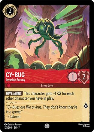 Cy-Bug (Invasive Enemy) - 127/204 - Common