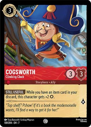 Cogsworth (Climbing Clock) - 130/204 - Common
