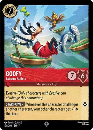 Goofy (Extreme Athlete) - 139/204 - Super Rare