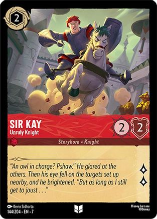 Sir Kay (Unruly Knight) - 144/204 - Uncommon