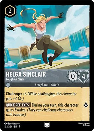 Helga Sinclair (Tough as Nails) - 183/204 - Uncommon