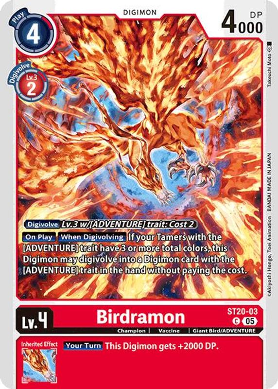 Birdramon - ST20-03 - Common