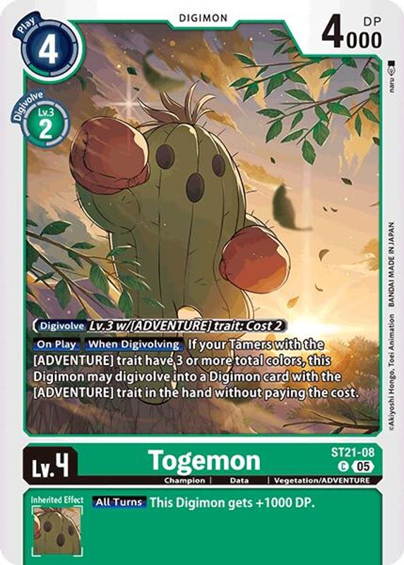 Togemon - ST21-08 - Common