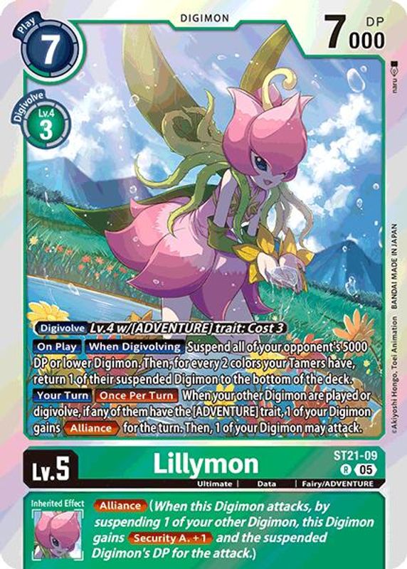 Lillymon - ST21-09 - Rare