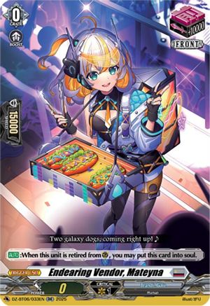 Endearing Vendor, Mateyna - DZ-BT06/033EN - Double Rare