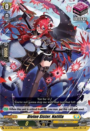 Divine Sister, Natilla - DZ-BT06/037EN - Double Rare