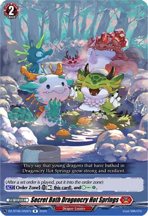 Secret Bath Dragoncry Hot Springs - DZ-BT06/050EN - Rare