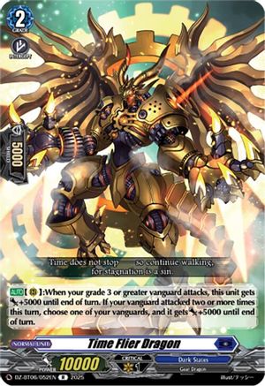 Time Flier Dragon - DZ-BT06/052EN - Rare