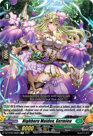 Highborn Maiden, Germieu - DZ-BT06/069EN - Rare
