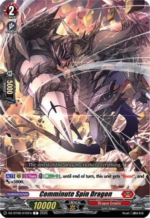 Comminute Spin Dragon - DZ-BT06/072EN - Common