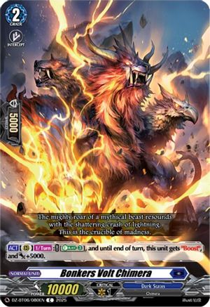 Bonkers Volt Chimera - DZ-BT06/080EN - Common