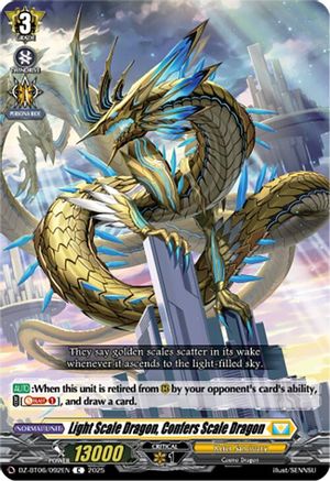 Light Scale Dragon, Confers Scale Dragon - DZ-BT06/092EN - Common