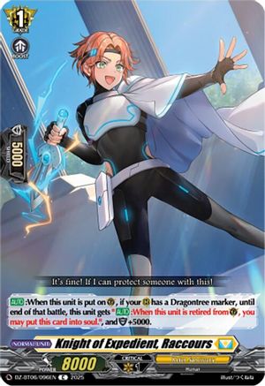 Knight of Expedient, Raccours - DZ-BT06/096EN - Common