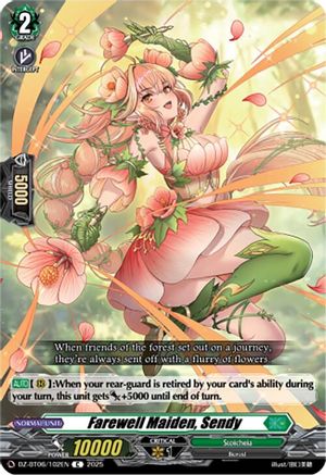 Farewell Maiden, Sendy - DZ-BT06/102EN - Common