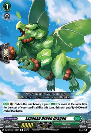 Expanse Green Dragon - DZ-BT06/104EN - Common