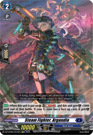 Steam Fighter, Argandia (EXC) - DZ-BT06/EX10EN - Extra Common