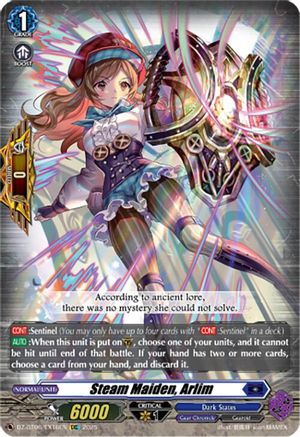 Steam Maiden, Arlim (EXC) - DZ-BT06/EX16EN - Extra Common