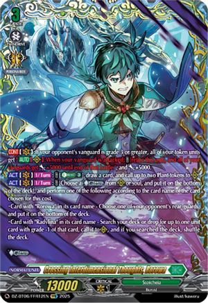 Crossing Interdimensional Thoughts, Rorowa (FFR) - DZ-BT06/FFR12EN - Double Frame Rare