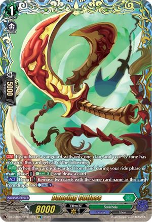 Dancing Cutlass (FFR) - DZ-BT06/FFR14EN - Double Frame Rare