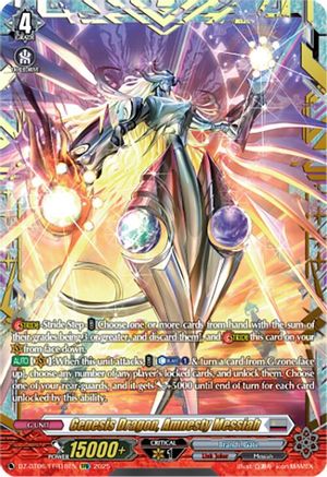 Genesis Dragon, Amnesty Messiah (FFR) - DZ-BT06/FFR18EN - Double Frame Rare