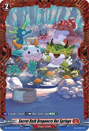 Secret Bath Dragoncry Hot Springs (FR) - DZ-BT06/FR10EN - Frame Rare