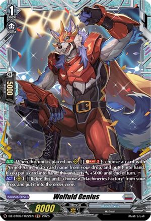 Wolfuld Genius (FR) - DZ-BT06/FR22EN - Frame Rare