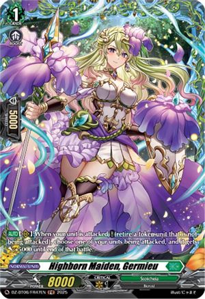 Highborn Maiden, Germieu (FR) - DZ-BT06/FR47EN - Frame Rare