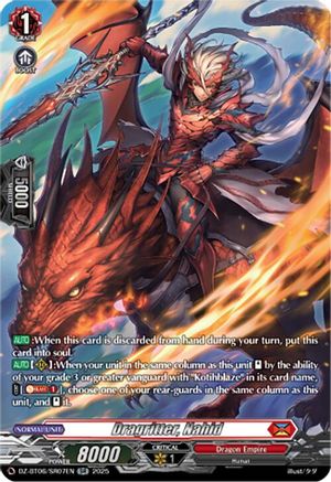 Dragritter, Nahid (SR) - DZ-BT06/SR07EN - Silver Rare